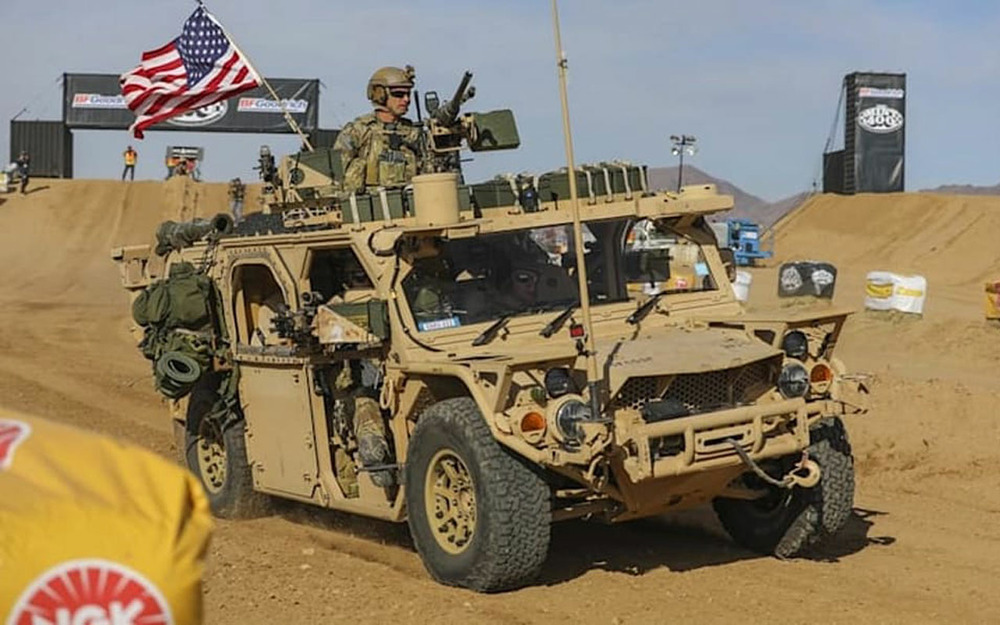 Зеленые береты США не смогли доехать до финиша ралли