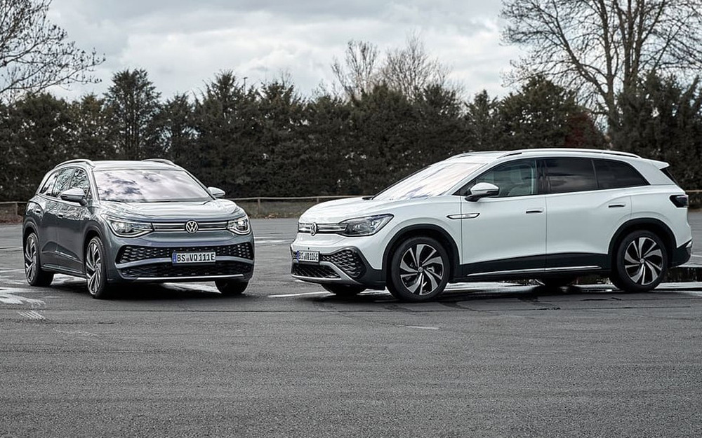 VW ID.6 Crozz - модель, позиционируемая как семейный кроссовер, предназначена исключительно для китайского рынка
