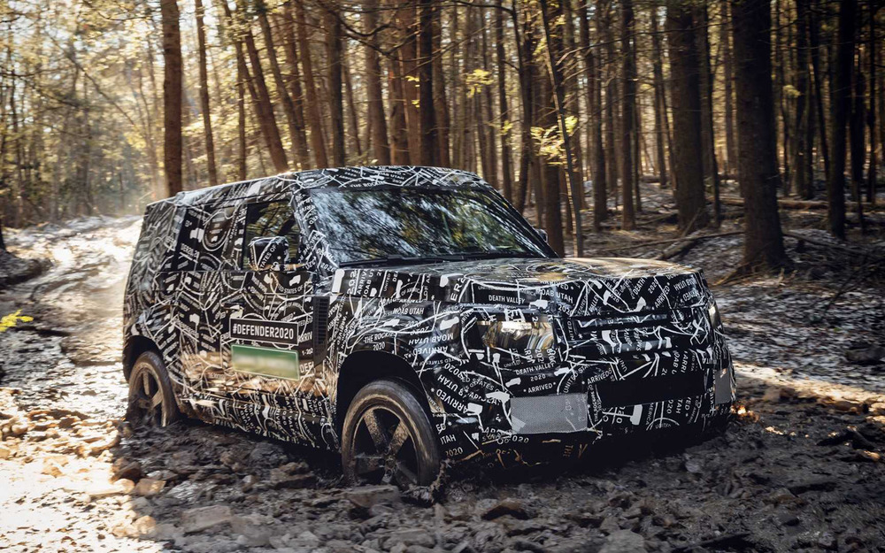 Новый Land Rover Defender поступит в продажу через год
