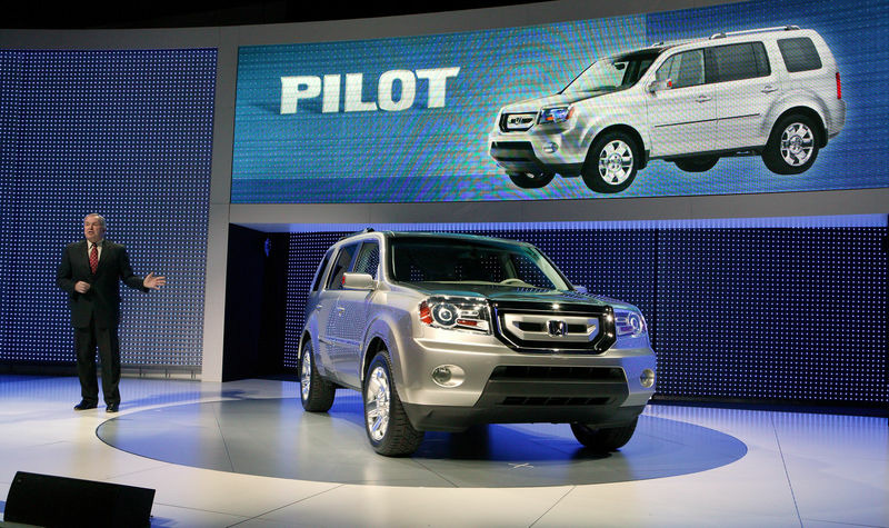 Обновленная Honda Pilot появится весной