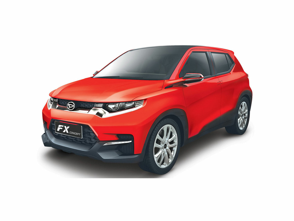 Daihatsu представила концепт кроссовера FX