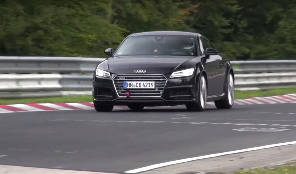 Новый Audi TT RS замечен в «Зеленом аду» (ВИДЕО)
