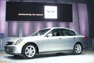 Nissan представляет полноприводную Infinity G35