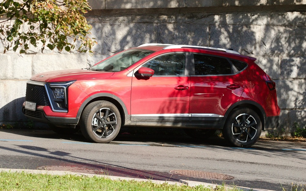 Москвич 5 из предсерийной партии, проходившей тесты на заводе