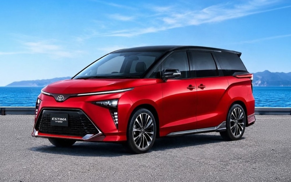 Так может выглядеть новая Toyota Estima