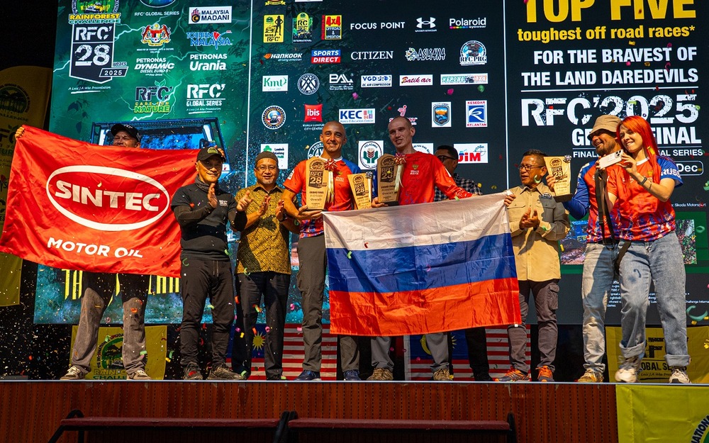 Сборная России триумфально выступила на международной гонке в Юго-Восточной Азии