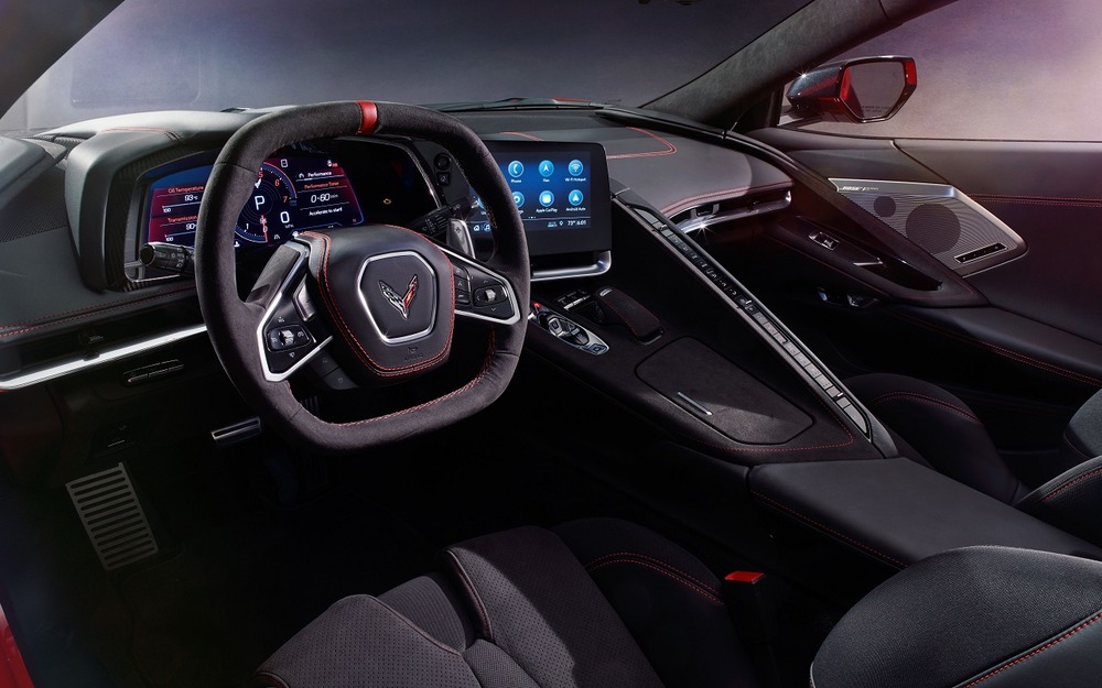 Интерьер Chevrolet Corvette Stingray
