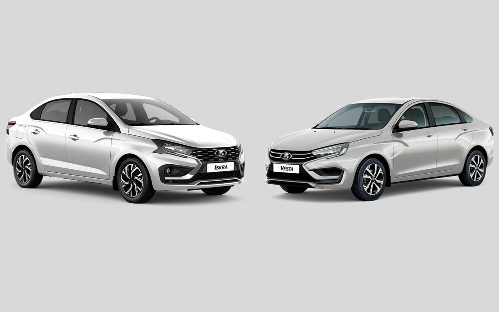 Lada Iskra vs. Lada Vesta