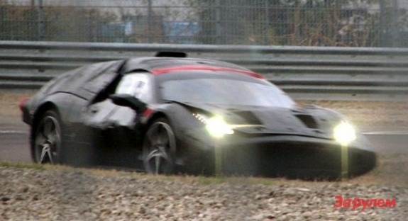 На треке Фьорано испытывают преемника Ferrari Enzo