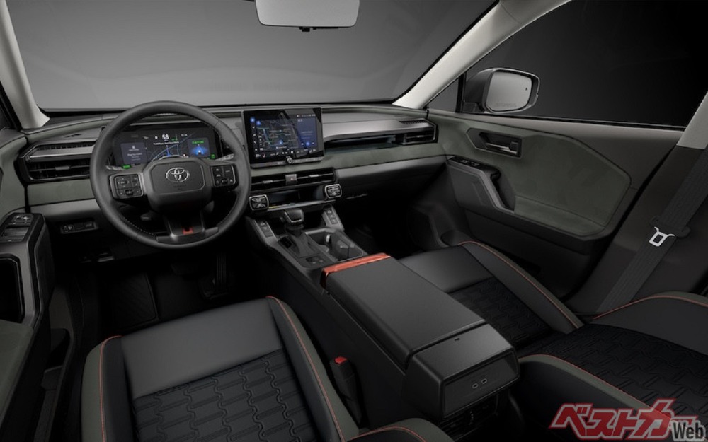 Интерьер Toyota RAV4 Adventure
