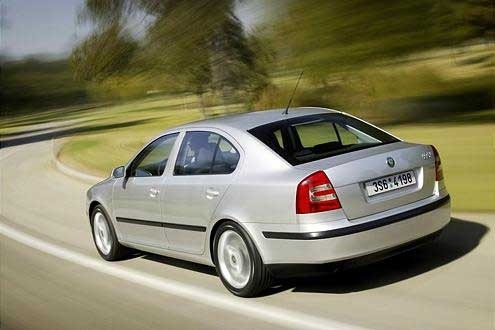 Чешскую Skoda Octavia одели в триплекс