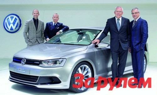 Volkswagen покажет концепт гибрида-купе на платформе Golf