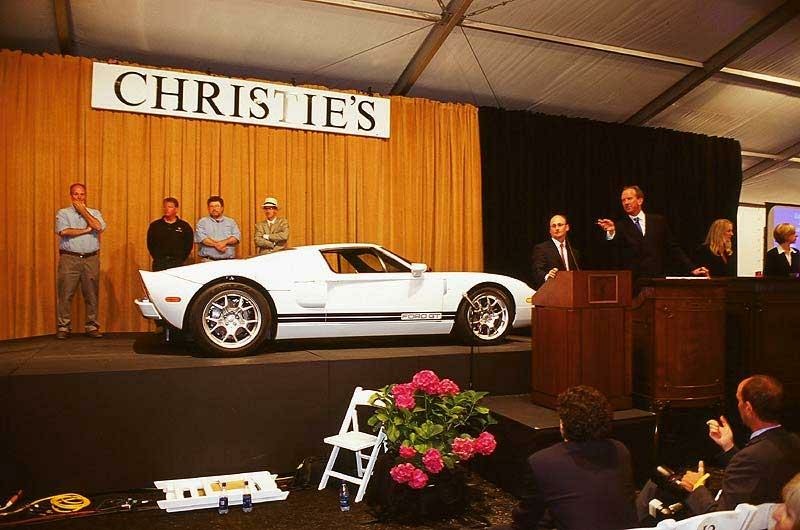 Первый Ford GT 2005 модельного года &quot;ушел&quot; за полмиллиона баксов