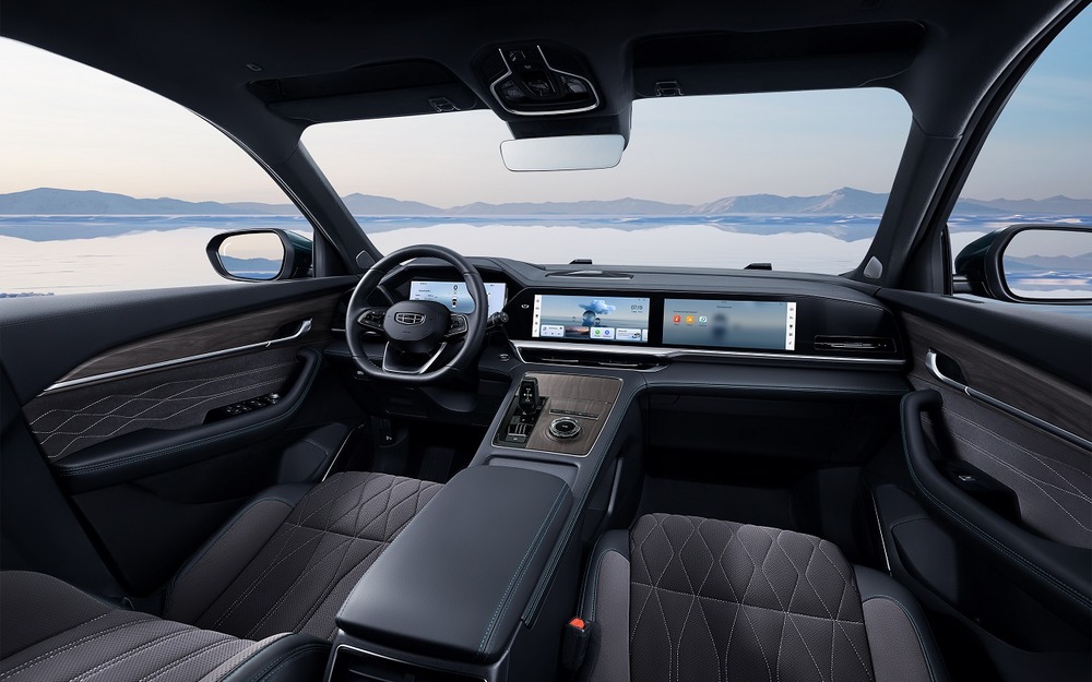 Интерьер Geely Monjaro