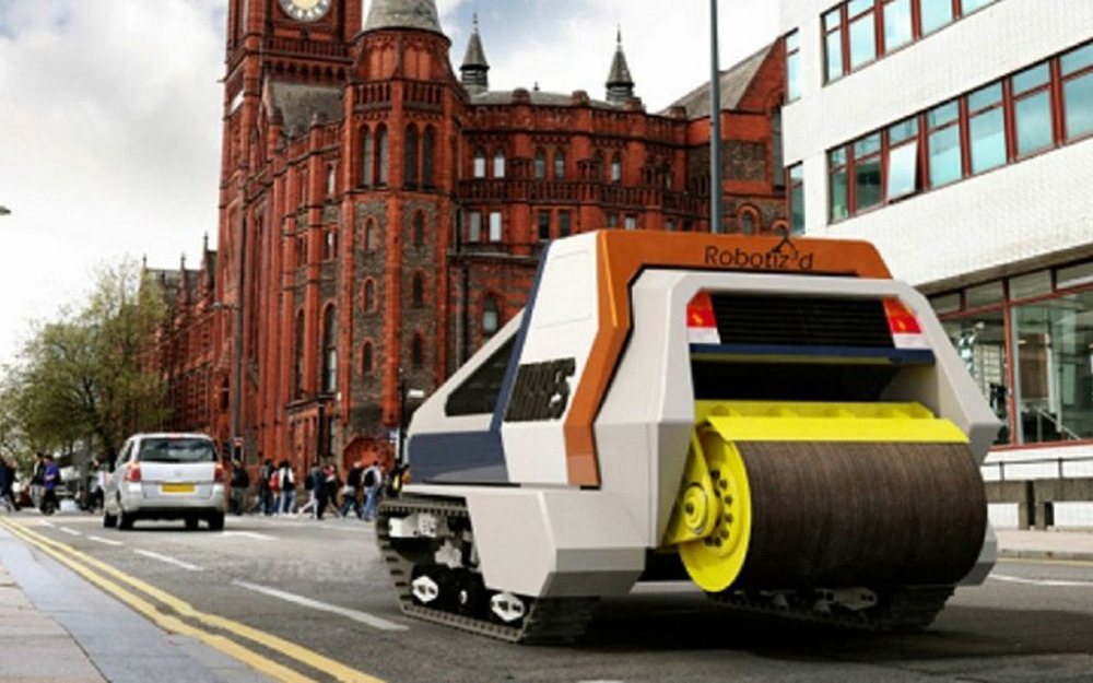 Robotiz3d Autonomous Road Repair System (ARRES)