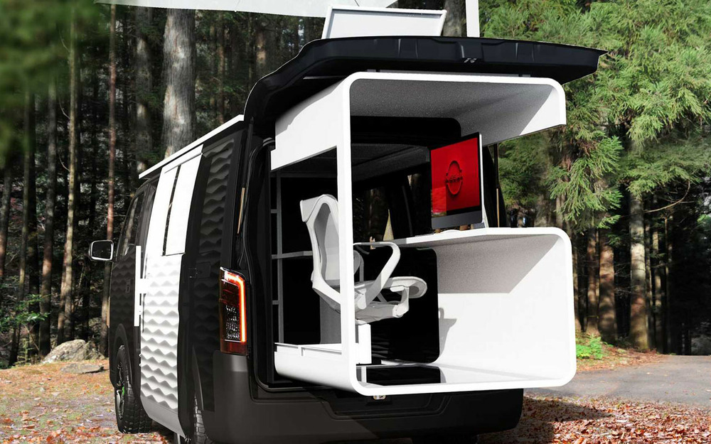 Мечта менеджера на удаленке - Nissan Office Pod