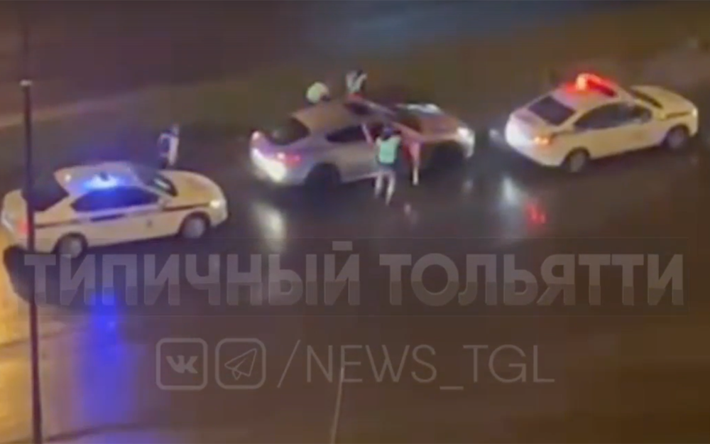 В Тольятти разразилась разборка в духе GTA (видео)