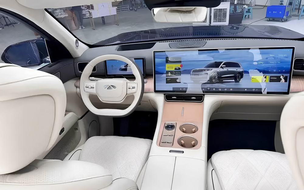 Интерьер Chery Fulwin T11