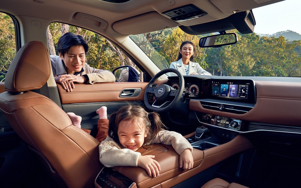 Интерьер Nissan Pathfinder