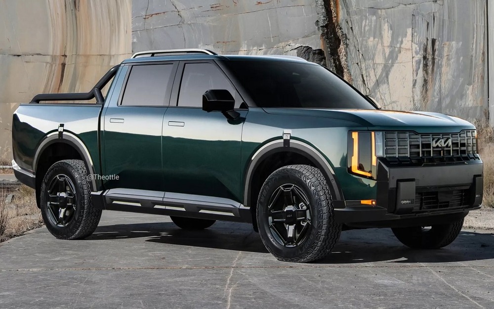 Пикап Kia (рендер)