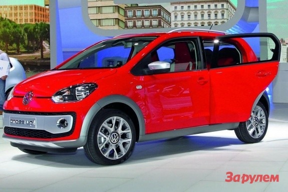 Семейство Volkswagen up! пополнится пятидверкой