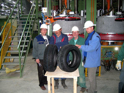 Первые шины Hakkapeliitta выпущены на заводе Nokian Tyres в России