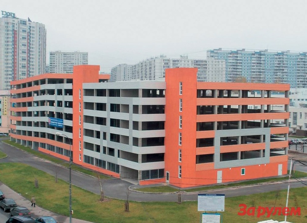 В 2012 году в Москве появится 104 гаража на 29,5 тыс. машиномест 