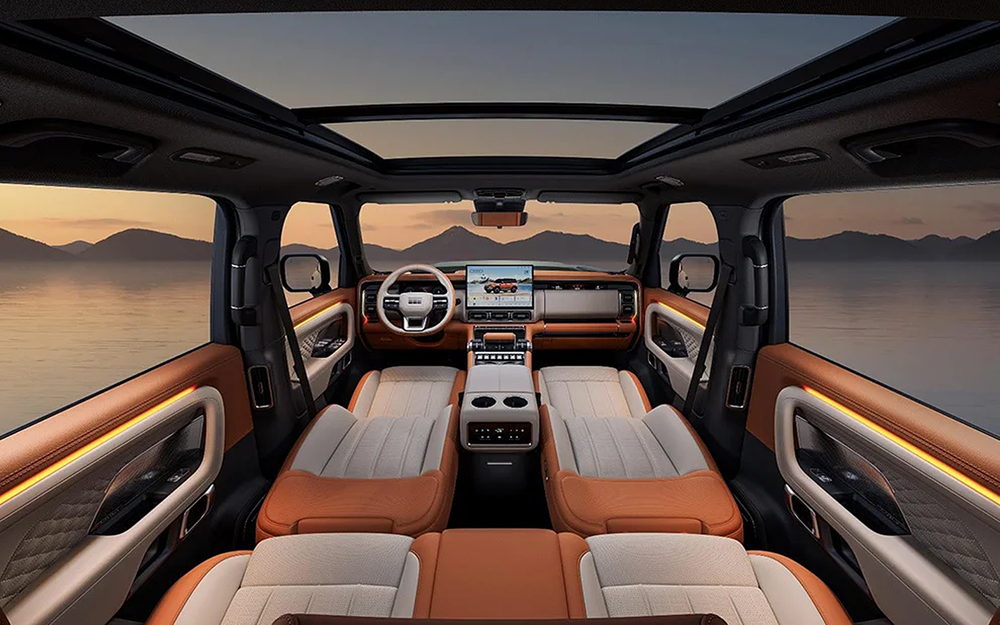 Интерьер Geely Galaxy Battleship 700
