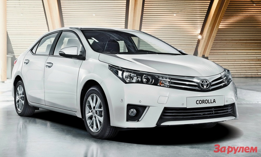 Toyota Corolla: маски для фурии