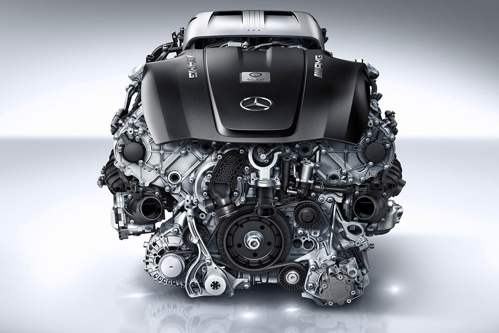 В Mercedes-AMG представили новый мотор V8