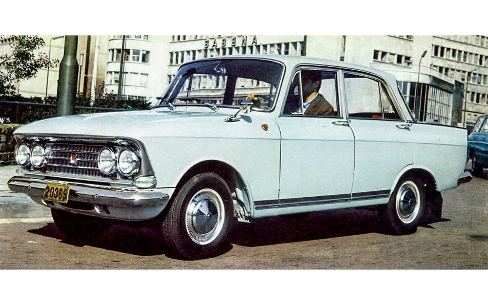 Экспортный Москвич-408СЭ, он же на некоторых рынках - Elite De Luxe.