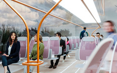 Кресла нейробуса можно поворачивать.