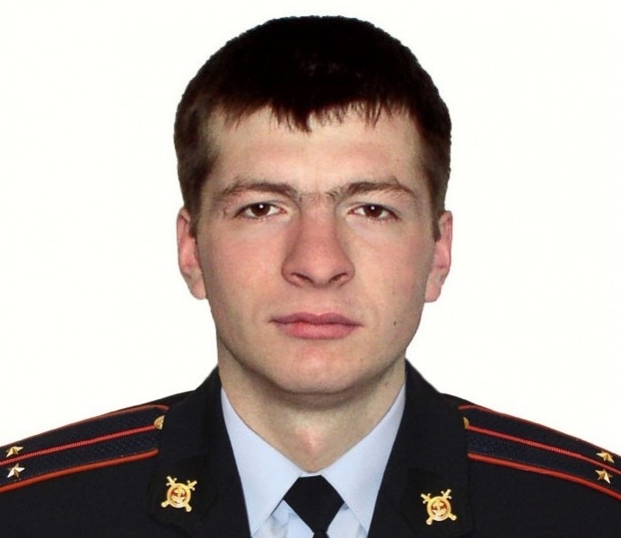 лейтенант полиции Артем Харин